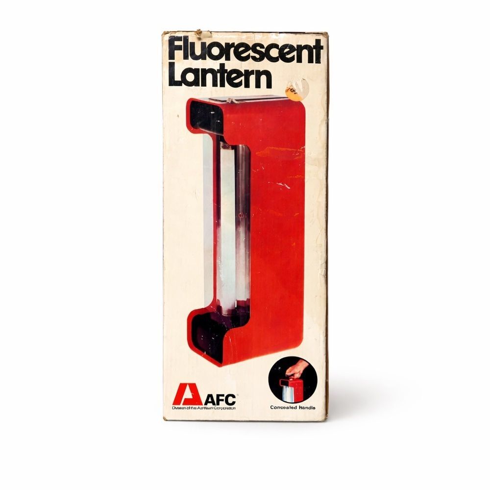 Vintage AFC Discoverer II Fluorescent Lantern NIB | Emergency / Camping Light